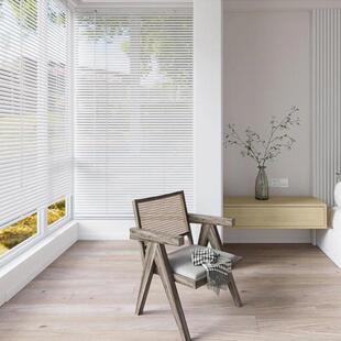 叶窗帘卷帘客厅百办公金浴室OJI厨房防水遮光遮阳室升降铝合百叶