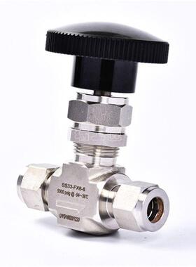 供应锈钢卡套0整针型阀J91W体阀帽针型阀仪不表MID阀34316L