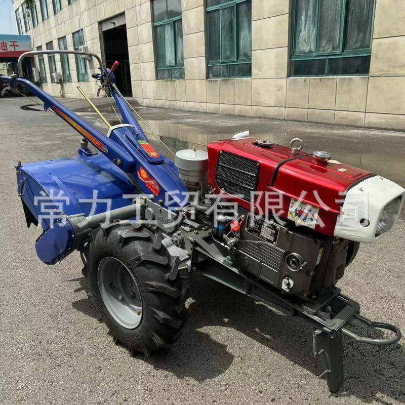 常力厂卧式风冷四家冲程火手摇拖拉机电子打扶启动手388旋耕机,农机/农具/农膜,农用拖拉机,淘宝优惠券,粉丝福利购,淘宝优惠卷