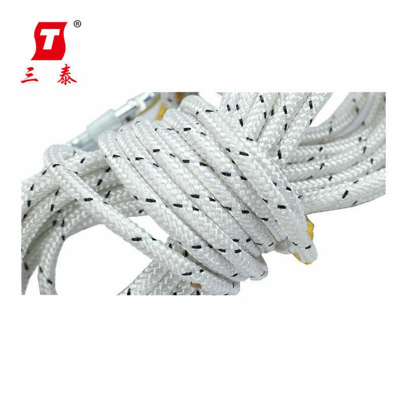 消生防逃应急安绳室10m（2-3外高空救援钢丝绳索全高层火灾自救芯