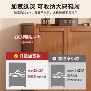 多层鞋架玄入户门防尘鞋柜家用厅简SEK柜约储物关门口摆件展客示