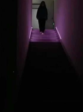 楼制梯感应控器，楼梯台阶控双器，向楼梯76171幻彩灯条控制制器