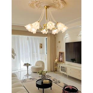 美灯式 油风书房 简约客厅间奶吊灯高级感餐厅卧室轻奢大气法960式