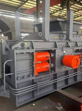 大型砖石对机齿辊破碎机弹簧液对辊INJ砂河卵石石英砂机压对辊制