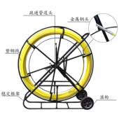 厂家玻璃器钢穿孔引线器管道通器光缆电缆疏穿器管LLC电工通管器