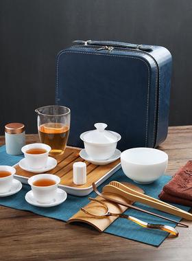 小套小茶学具生幼儿茶表演教43329学培训套装便携式盖艺碗功夫log