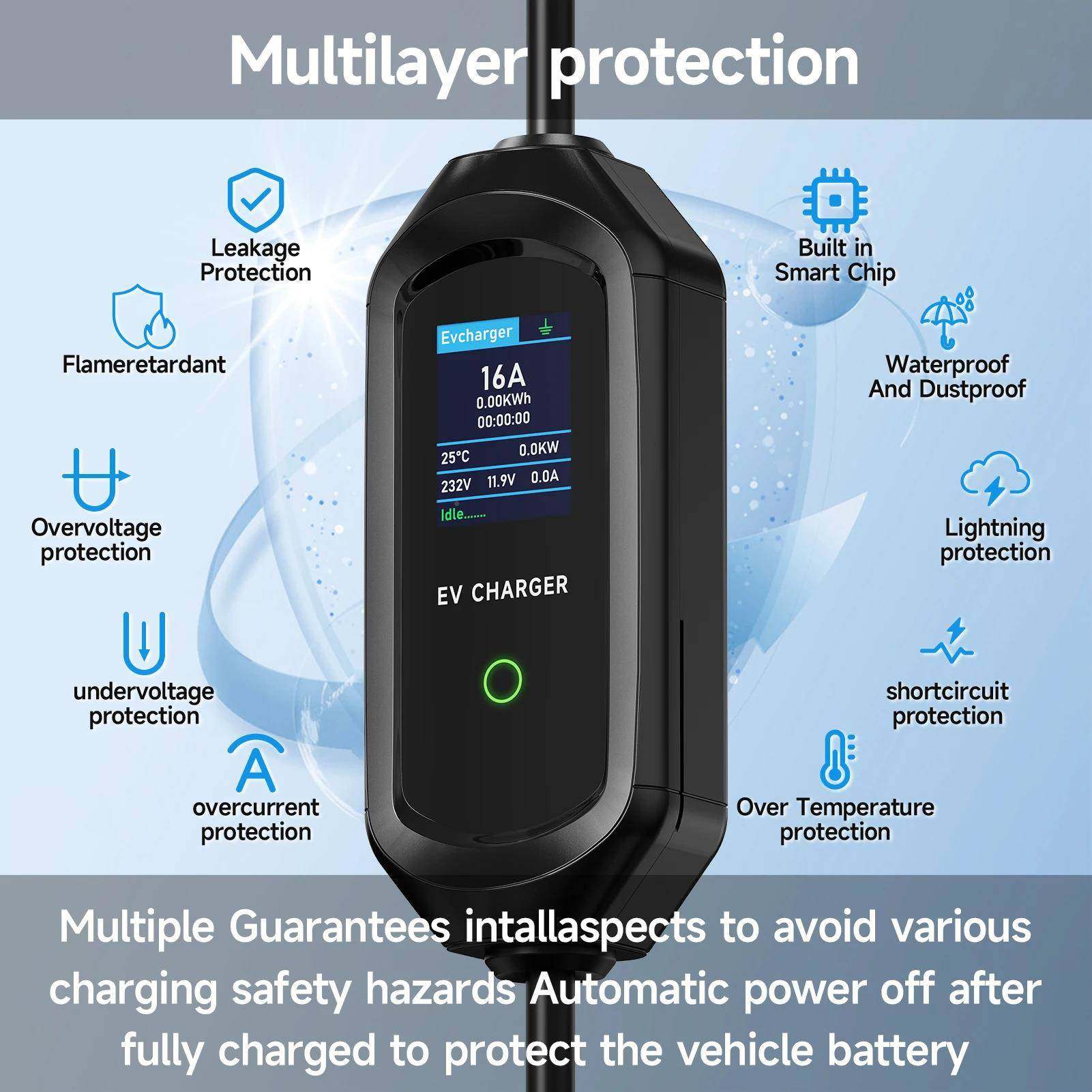 1A单相美标新能源汽车充电器846826A-16带屏便6携式充随车免接A地,汽车用品/电子/清洗/改装,新能源汽车充电设备/充电桩,淘宝优惠券,粉丝福利购,淘宝优惠卷