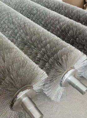 PVJ刷丝辊钢光打磨拉丝不锈钢丝镀铜丝刷机械设备抛光抛除锈刷