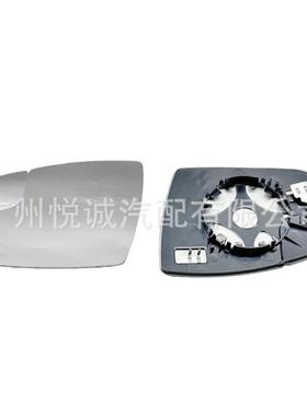 适用版于12-8年福特32818美福克斯倒1车镜片后视镜反光加镜玻璃带