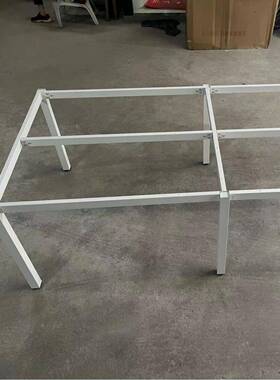 办公会桌议架方公管员办桌职腿钢架01桌子腿支架餐桌架现代简约