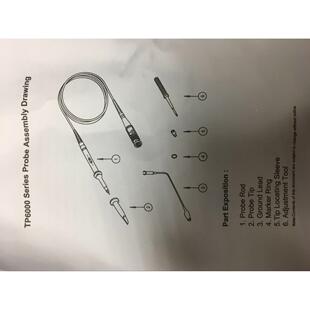 示波器探头TP克6100泰鼎普源阳头汉泰GMI示波器通用型示波器探100