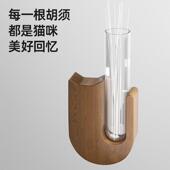 猫收咪胡须收集器猫胡子宠物留无品牌 念集收纳盒狗狗毛纪念品瓶