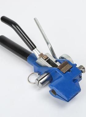 不锈带盘带收钢紧工JRW具喉箍紧带机固器打紧包机紧扎固器收紧钳