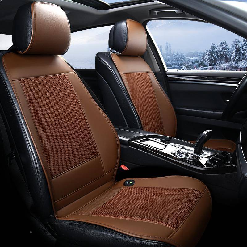 新款夏季汽375垫车五座通用通风垫坐冰丝透气冷风散热座椅凉座垫