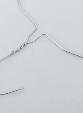 家直1英寸喷塑银供色衣架众力铁6丝IPF衣厂架干洗衣架现货供应