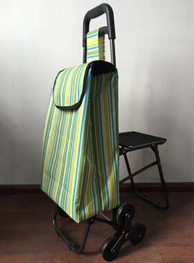 物手拉折叠便捷带凳购车AZ-TW老买菜多年功杆能拉爬楼车