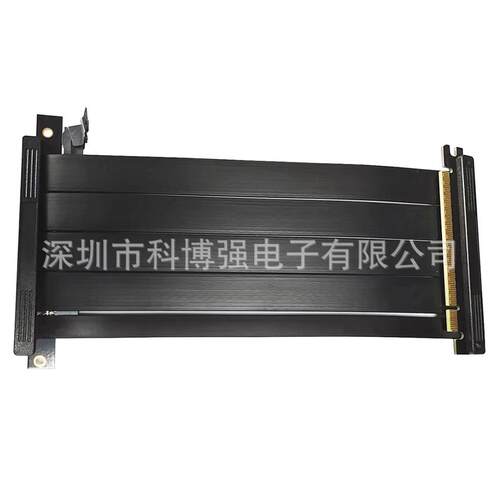 4PCIE0X6显卡转接线双反向显卡延长UDZ线机箱竖装270.度延1长线