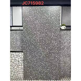 水磨石瓷砖750X15灰色水磨00地砖连锁店酒店8900X100地板餐砖厅防