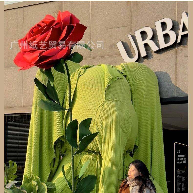 新款厂场家庆TH001防婚水商卡橱窗美陈布置网红打户外巨型立体玫,节庆用品/礼品,陪嫁用品套装,淘宝优惠券,粉丝福利购,淘宝优惠卷