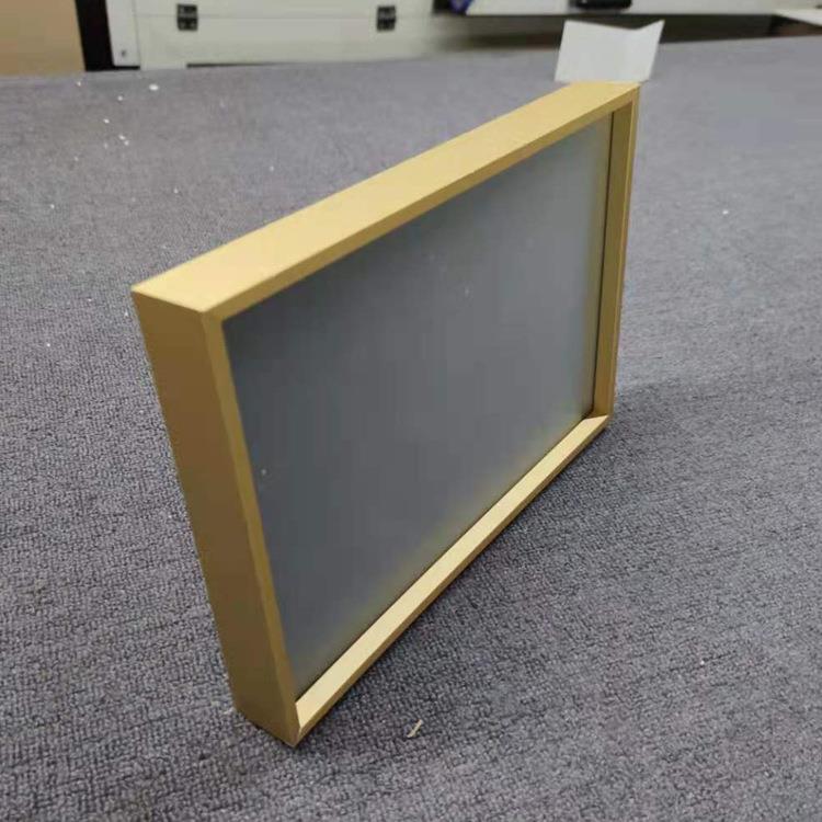 订造徽章属相框奖金金色铝合金相框马松纪念牌奖铝合金HY牌展示拉