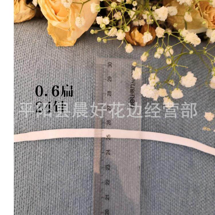 现弹货6m口罩绳配件松带油m心空心力绳绑带可调31节口罩挂紧耳带