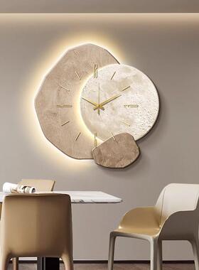 ZA0510石来运转餐厅钟表挂客现代钟简约202钟3新款高档静音家用厅