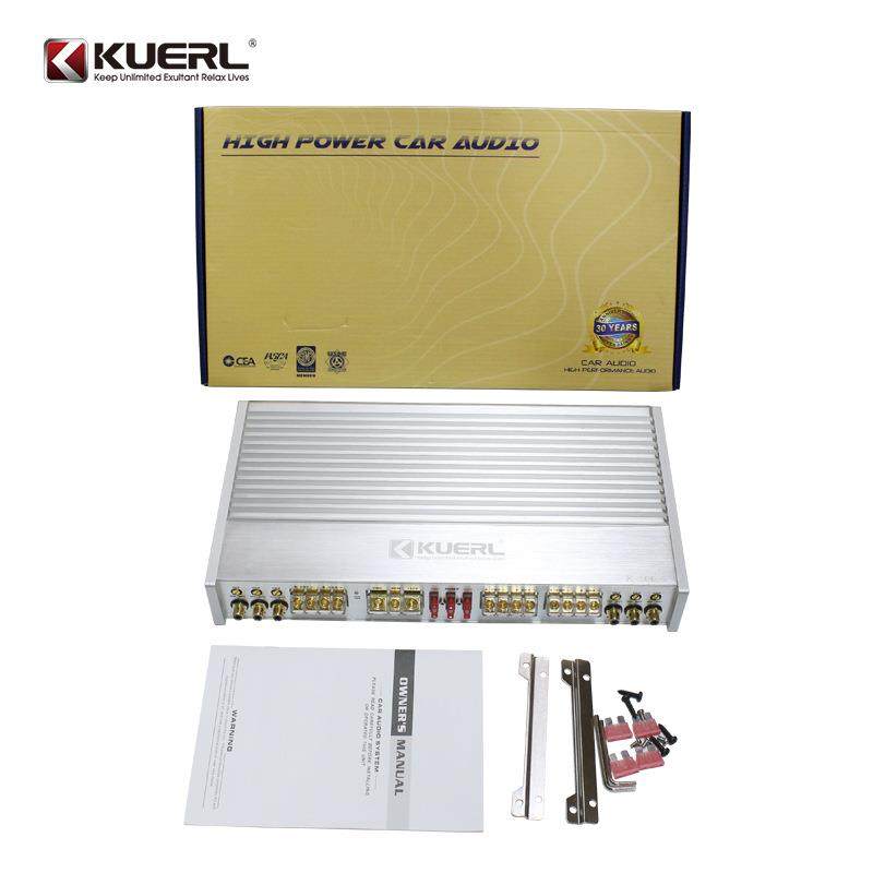 1汽厂家无品牌/车载6音响改装AB类大功率*00W六路六声道车功放