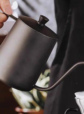 手冲壶咖啡不耳挂过滤杯细嘴壶GVL锈钢长嘴细具口壶家用咖啡器礼