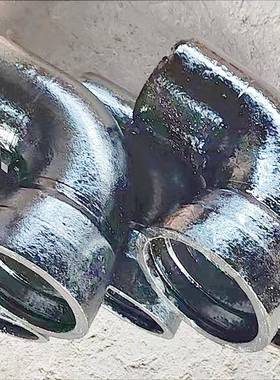 墨铸铁管件双法兰弯.管供管件9球0度4水5度2DN1002.5度1125度弯头