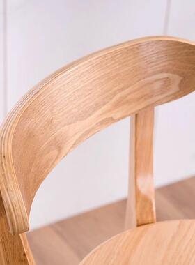 吧台实木脚凳高靠高背凳M802椅子吧前台酒吧椅子椅收银台吧凳可旋