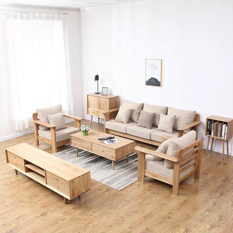 北木实欧木云端电视柜现代约地柜组DZJ合小户型简白橡视听柜厂家