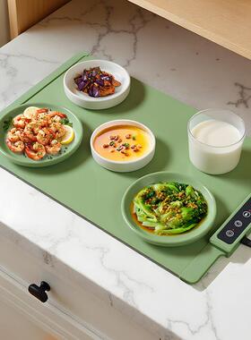 柔性硅胶多能板加热暖菜家用桌餐折叠饭功ZGL菜保温餐垫