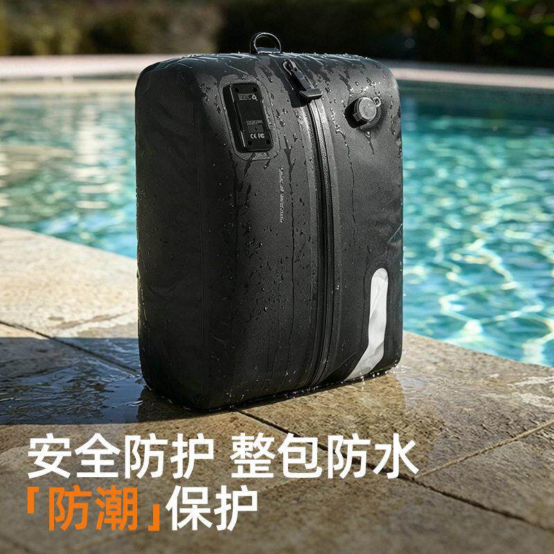 跨境真空收纳压缩旅行收EJF纳包电泵TPU防行李箱出差袋潮商务带旅