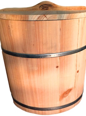 蒸饭木桶商用厨房木桶饭架蒸杉木甑子米饭饭桶神器蒸饭桶蒸饭号大