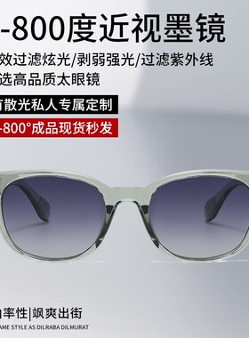 刘亦菲同款墨镜女2025新款防晒开车偏光太阳镜近视带度数防紫外线