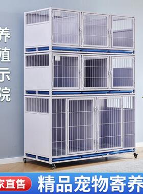 包邮迪美佳宠物寄养笼繁殖笼猫笼隔离笼多层单层狗笼住院笼展示柜