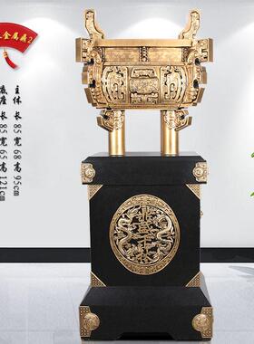 纯铜鼎摆件鼎盛千秋客厅玄关办公室摆设大号开业乔迁庆典工艺礼品