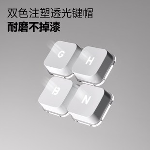 狼途LT600静音无线键盘鼠标套装笔记本电脑宿舍办公打字专用白色