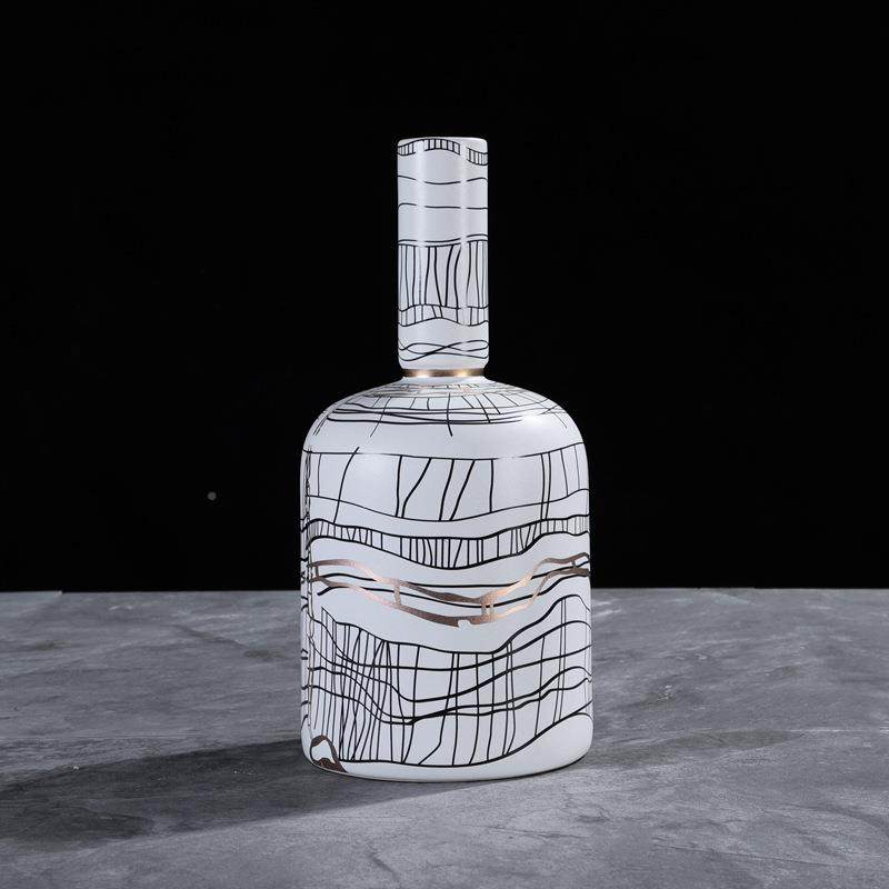 EMB现代轻陶瓷小口花瓶器摆家居样奢板间软装艺术装饰品件工花艺,橡塑材料及制品,工业陶瓷,淘宝优惠券,粉丝福利购,淘宝优惠卷