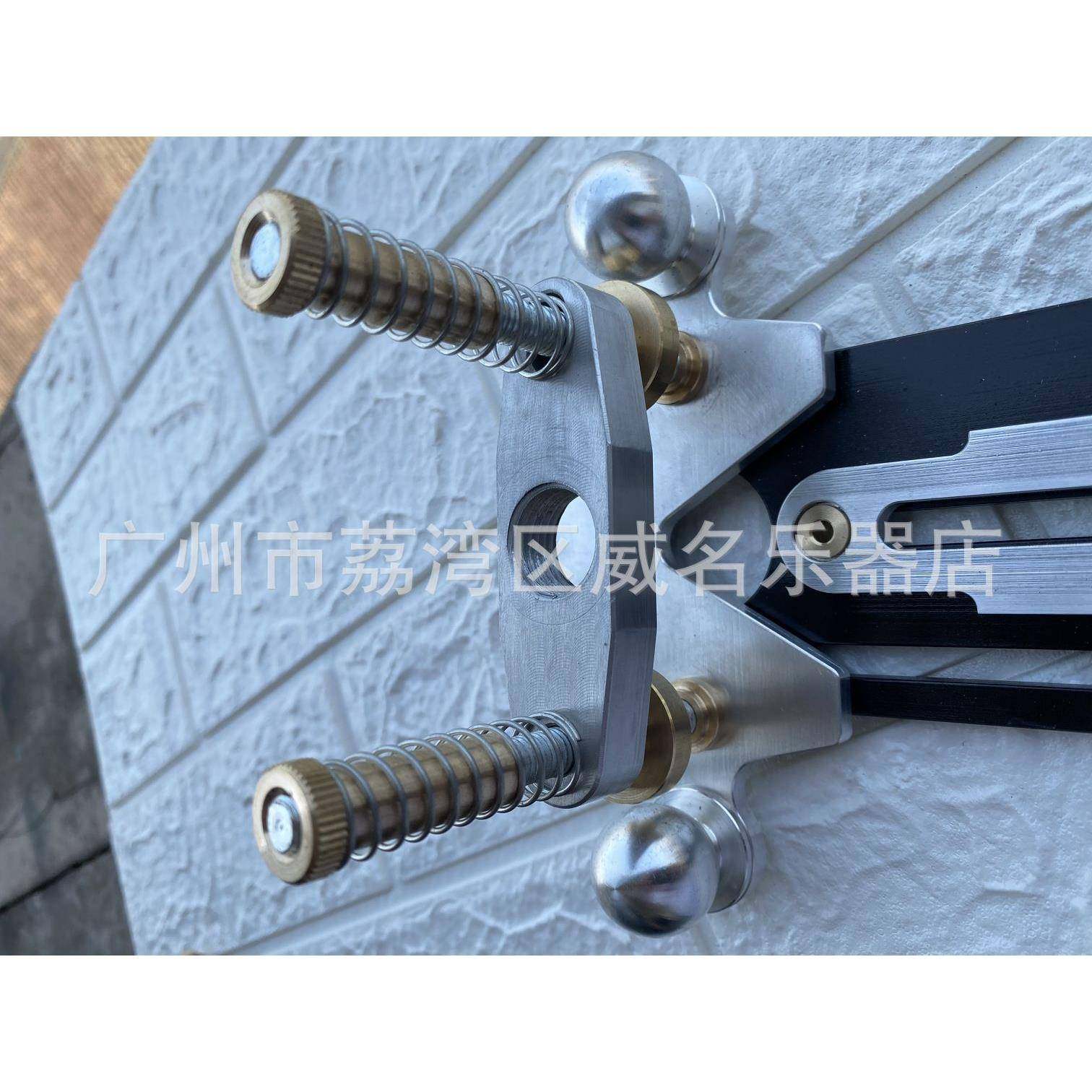 吉他嵌开助辅架吉他XMN音孔花圈镶电孔磨机修边机底座吉他制作工