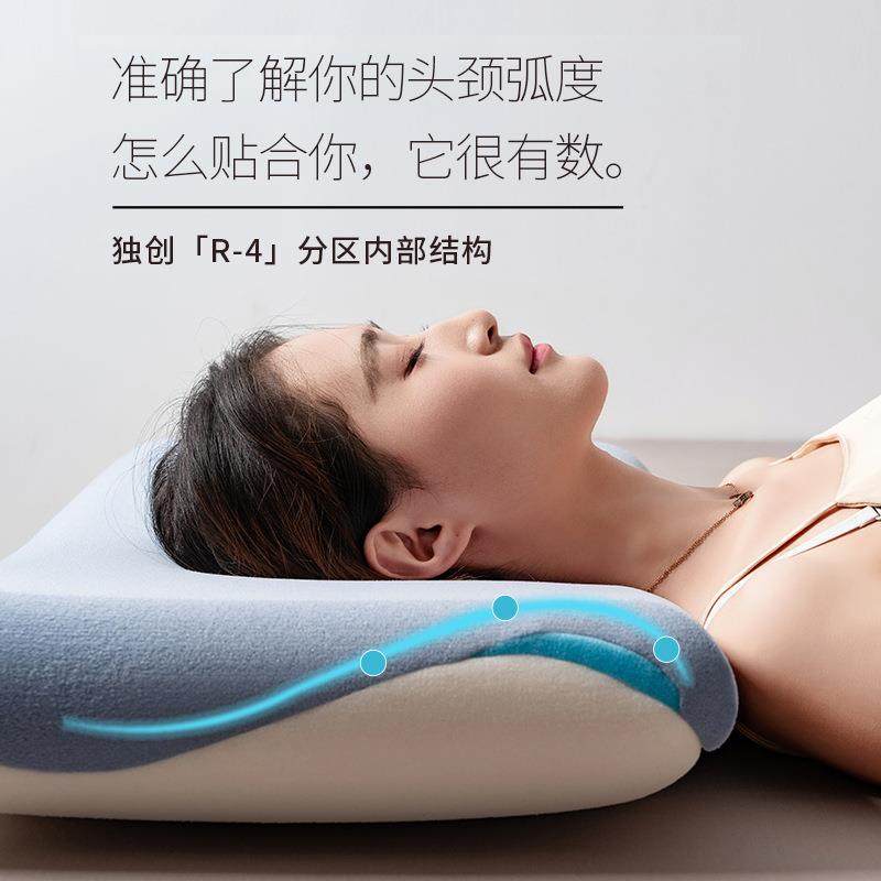 酒棉店同款第二代睡枕Pro双芯护颈椎枕头MSF2024-深记忆枕男芯女