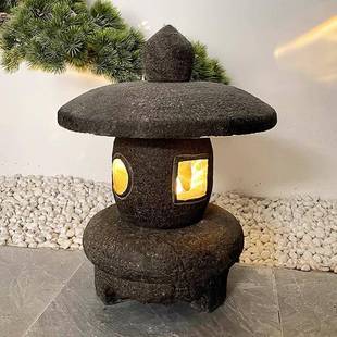 宫灯太脂阳能22166摆件树塔式室中内市石电款庭院装饰户外花园装