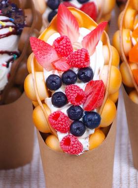 鸡蛋暂无仔冰淇品淋模型冰激凌仔食鸡物食品道具假蛋样展示美食小