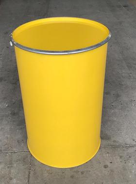 口直板漆内涂油桶化开工桶详询柴油桶定制大开口桶黄色内涂铁桶烤