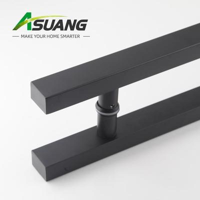 不锈钢拉手酒店办AS077不公室家用玻门拉长形条拉手光面丝璃不锈