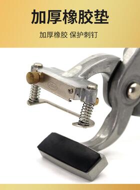 友兽用耳刺钳牧油数OZP字母刺青钳猪牛羊狗兔用耳号字钳打码钳墨