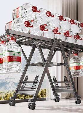 奶LDA009白色航空级折叠晾衣器架用铝合金落衣地室内阳台晒被神家