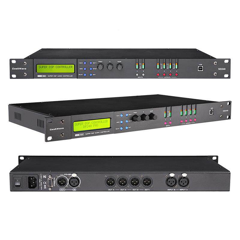 货专业音频处理器N列D系2500进4出舞酒吧KTV台演出现数字前级效果