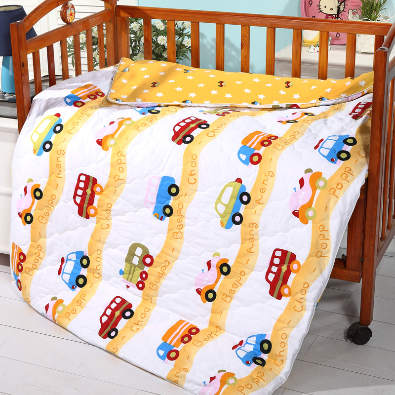 幼儿园被子三件套6件套纯棉儿童春夏空调被子夹棉被套枕头床褥
