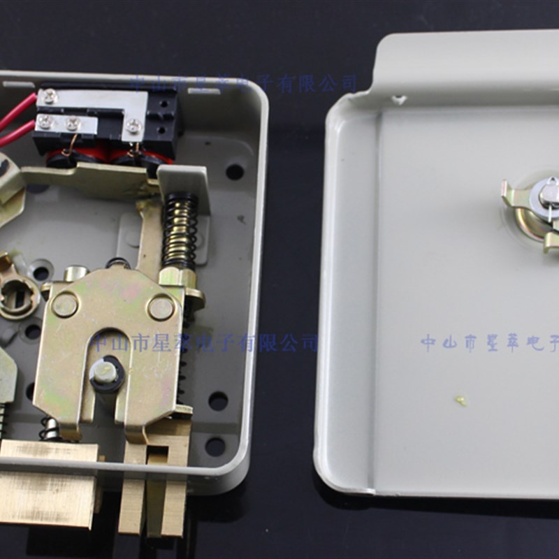 1073 喷粉电控锁 小区单元门锁 智能锁 家用 遥控 电子锁纯铜锁芯